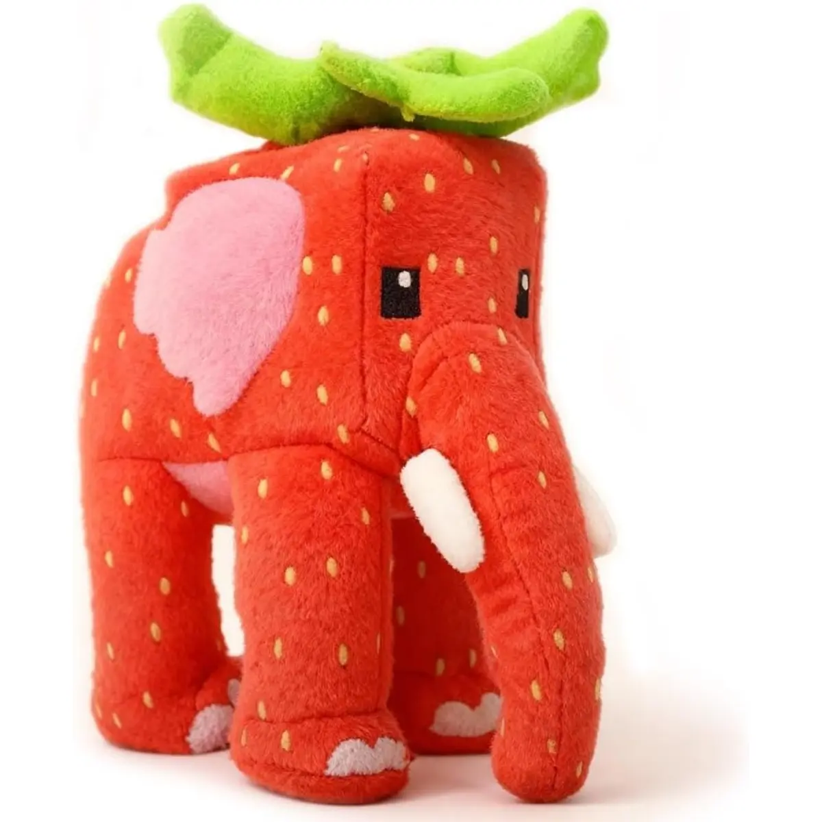 Strawberry Elephant, Interesting Plush Animal Soft Cuddly Gift, Perfect Soft Plush  Decoration and Collection for Fans