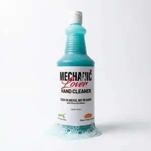 Mechanic Lover Premium Natural Hand Cleanser 32 oz | New Flip-Top Cap for Easy Dispensing