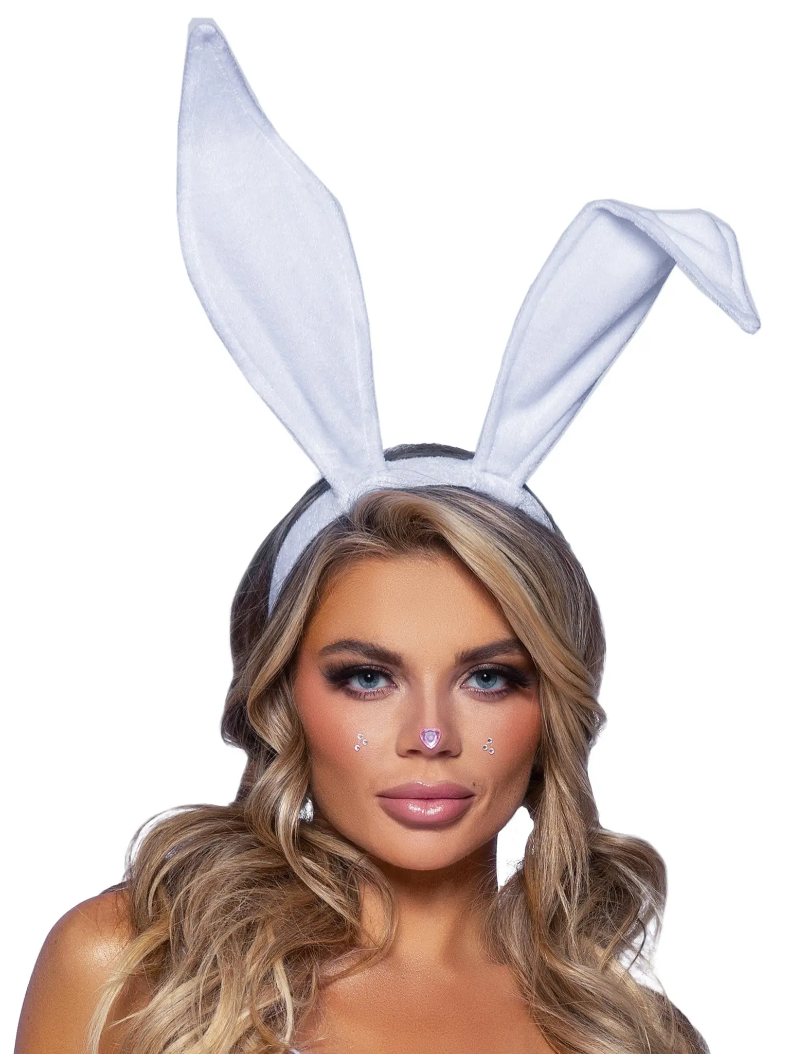 Bendable Velvet Bunny Rabbit Ear Headband for Women, Female Fantasy Whimsy Accessory to Achieve Accessory Goals, Headbands For Women, Whimsy Accessories