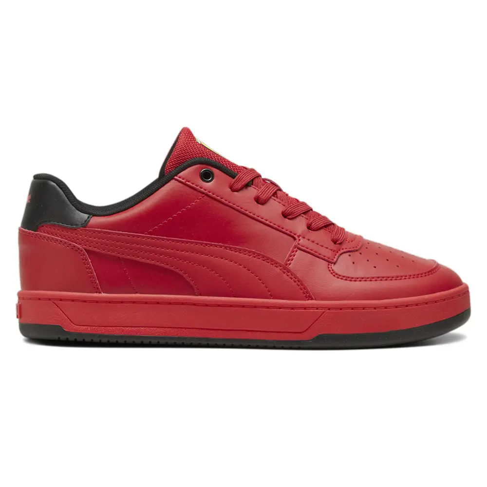 PUMA Mens Scuderia Ferrari Caven 2.0 Lace Up Sneakers Shoes Casual - Red