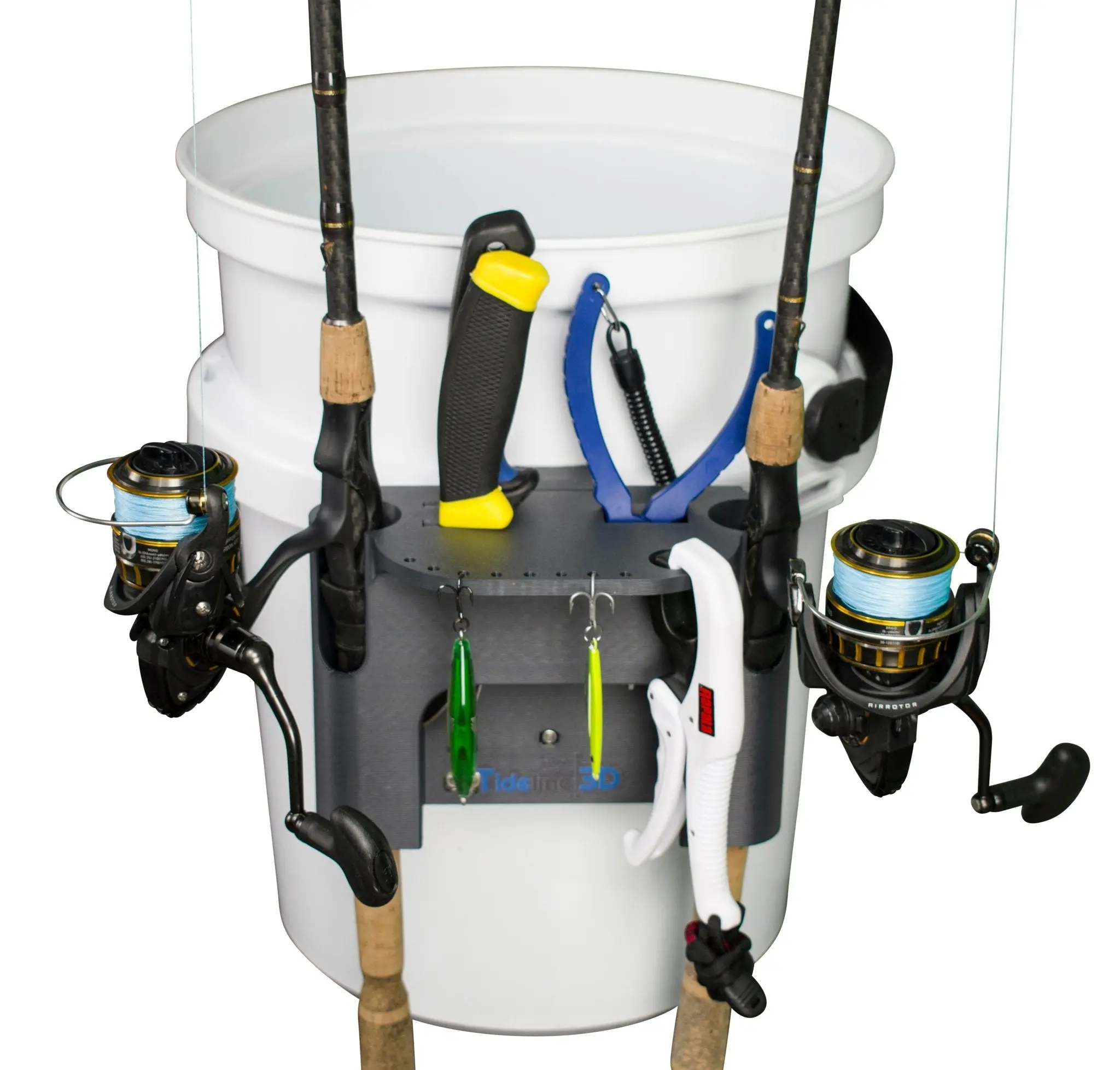 Fishing Rod Holder for YETI LoadOut Bucket
