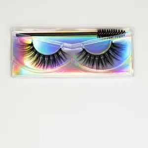 Labo Glam Diva 25mm Dense Volume Faux Mink Lashes | Bold Full Glam Strip Lashes Reusable