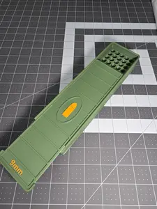 9mm Ammo Storage Box – 100 Round Snap Lock 3D Printed Case