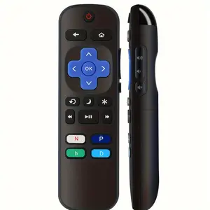 Remote Control for Roku TV, 1pc Universal Replacement Remote Control, Remote Button Control, Remote Control for Hisense Onn TCL Sharp Element Philips, Compatible with LG Roku Series TV