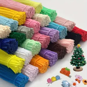 99 Pieces of Twist Sticks, Upgraded with Thicker and Denser Strands, Using New Non-Shedding Technology, Available in Nearly 40 Colors for DIY Handicrafts, DIY Material, Holiday Gifts, Party Decorations, etc., Suitable for Beginners