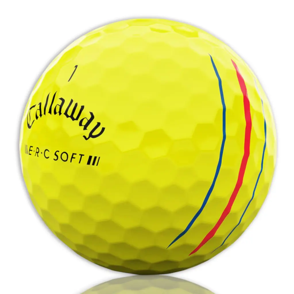 Callaway Yellow ERC Soft Golf Balls - 1 Dozen
