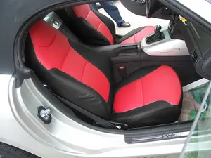 For Pontiac Solstice seat covers - 2006~2009, IGGEE Premium Leatherette, 2 Front seats, Original fit