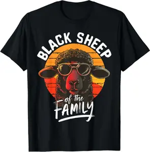 Black Sheep Of The Family Funny Saying T-Shirt