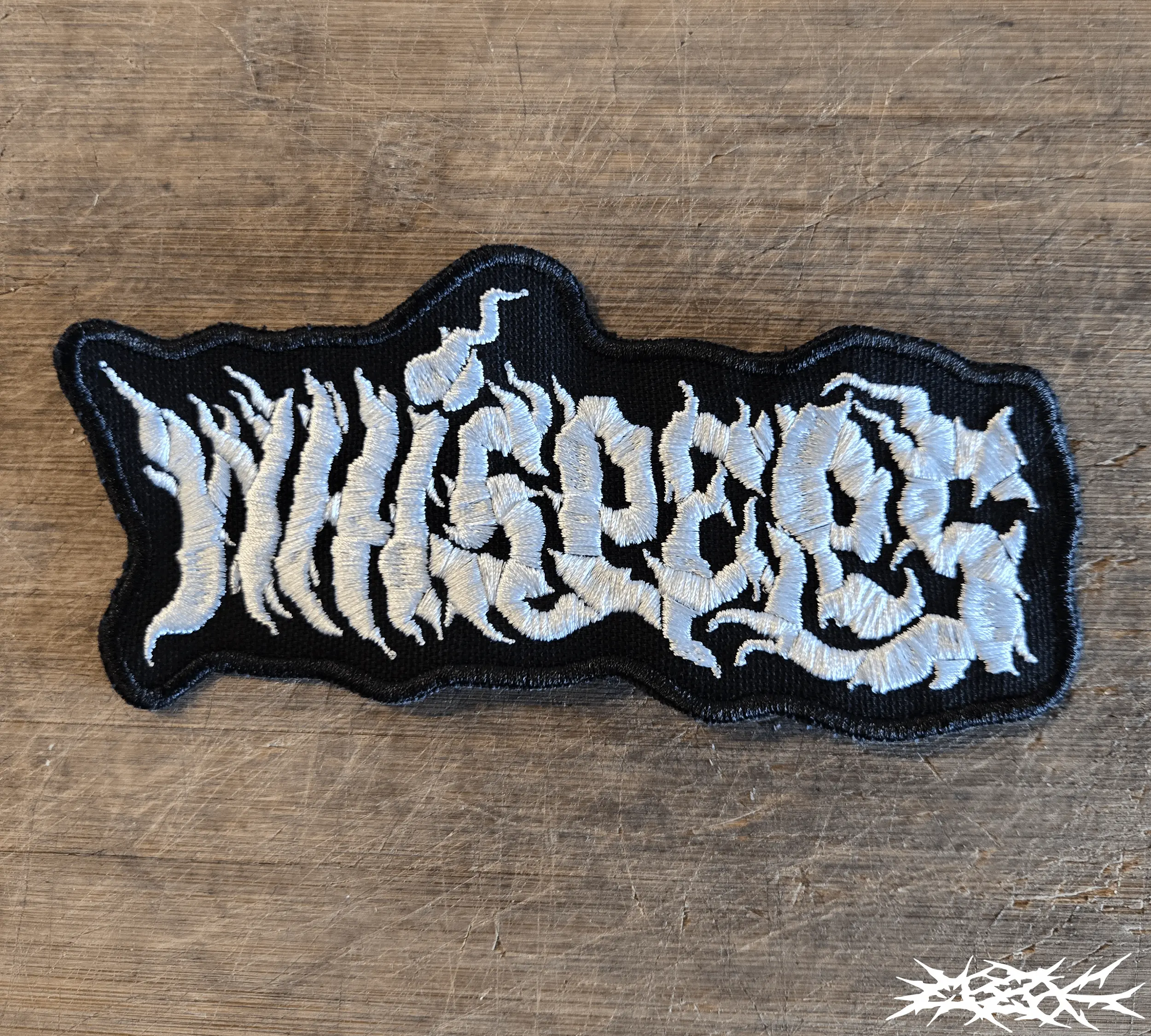 Whispers Patch  Embroidered Canvas Patch - Multiple Sizes, Iron On, Velcro for bags, clothing