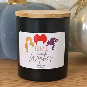 Hocus Pocus Fall Halloween Candle