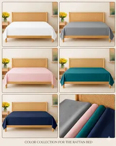 Hotel Luxury King Flat Sheet – Premium Microfiber Top Sheet Only, Ultra Soft, Cooling & Breathable Bedding, Wrinkle-Free, Fade Resistant, Durable King Size Sheet