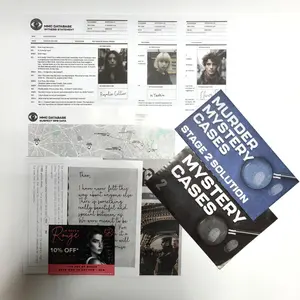 Cold Case Files Game Eiffel Tower Puzzle, Mystery Solving Adventure, Engaging Brain Teaser, Perfect Gift for Puzzle Enthusiasts