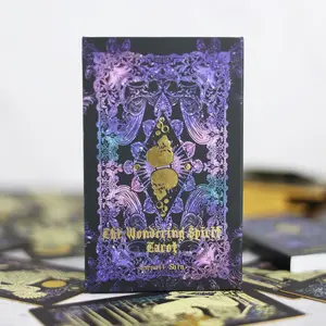 The Wandering Spirit Tarot Deck Game, Classic Tarot Cards, 1 Box Tarot Card Game, Casual Desktop Tarot Card Game, Fun Party Board Game for Family & Friends