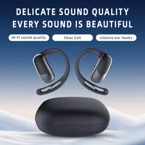 Wireless Earbuds 35hrs Bluetooth 5.4 Headphone Sport, Bluetooth Earbuds Stereo Deep Bass Over Ear Bud with Earhooks, ENC Noise Cancelling Mic, IPX7 Waterproof Earphone for Workout/Running headphone for bette