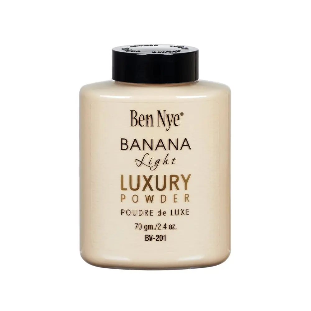 Ben Nye Banana Light Luxury Powder - Perfect for Fair to Light Tones - Join the Powder Revolution
