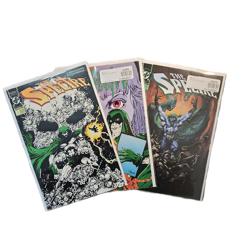 Spectre comic book lot of 3 books