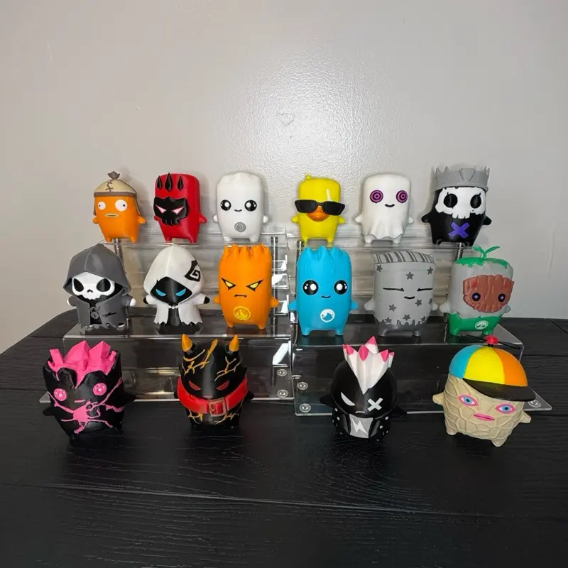 Sprites 3d figures | 4.5 inches tall perfect for collectors and fans