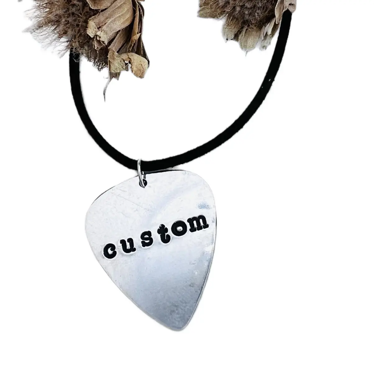 Custom Name Guitar Pick necklace