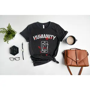 Humanity Switch Off Shirt, Vampire T-Shirt, Salvotore Shirt, Mystic Falls Sweatshirt, The vampire diaries Tee, Salvatore Brothers Merch