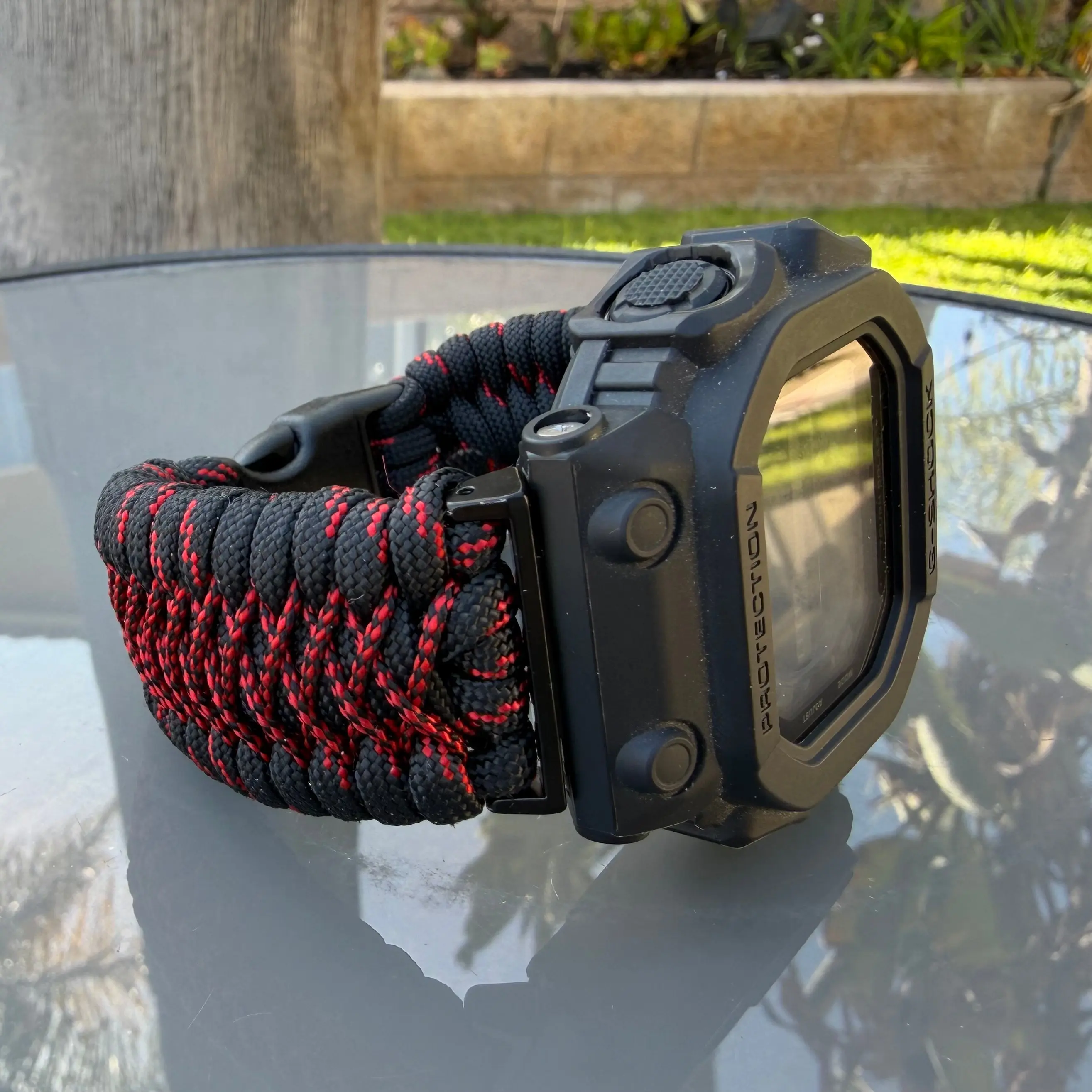 Personalized Paracord Watchband compatible with Casio G-SHOCK (watch not included)