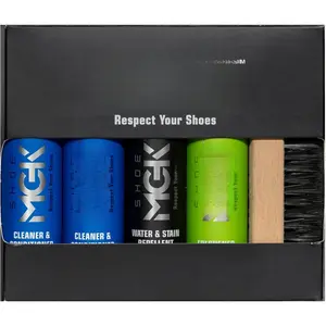 Complete Kit:  Cleaner, Care, Water & Stain Protection - Revitalize, Shield, and Freshen Sneakers, Leather, and Dress s With Deodorizer
