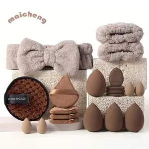 20-Piece Makeup Beauty Tool Set, Cosmetic Makeup Tool, Portable Travel Facial Cleansing Kit, Professional Women's Tools, Sponges & Puffs, Ideal for Daily Use, Cosmetics Makeup Tool