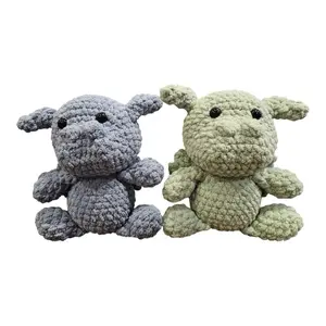 Crochet Dragon Amigurumi Plushie, Cute gift & decoration, Christmas gift Plush