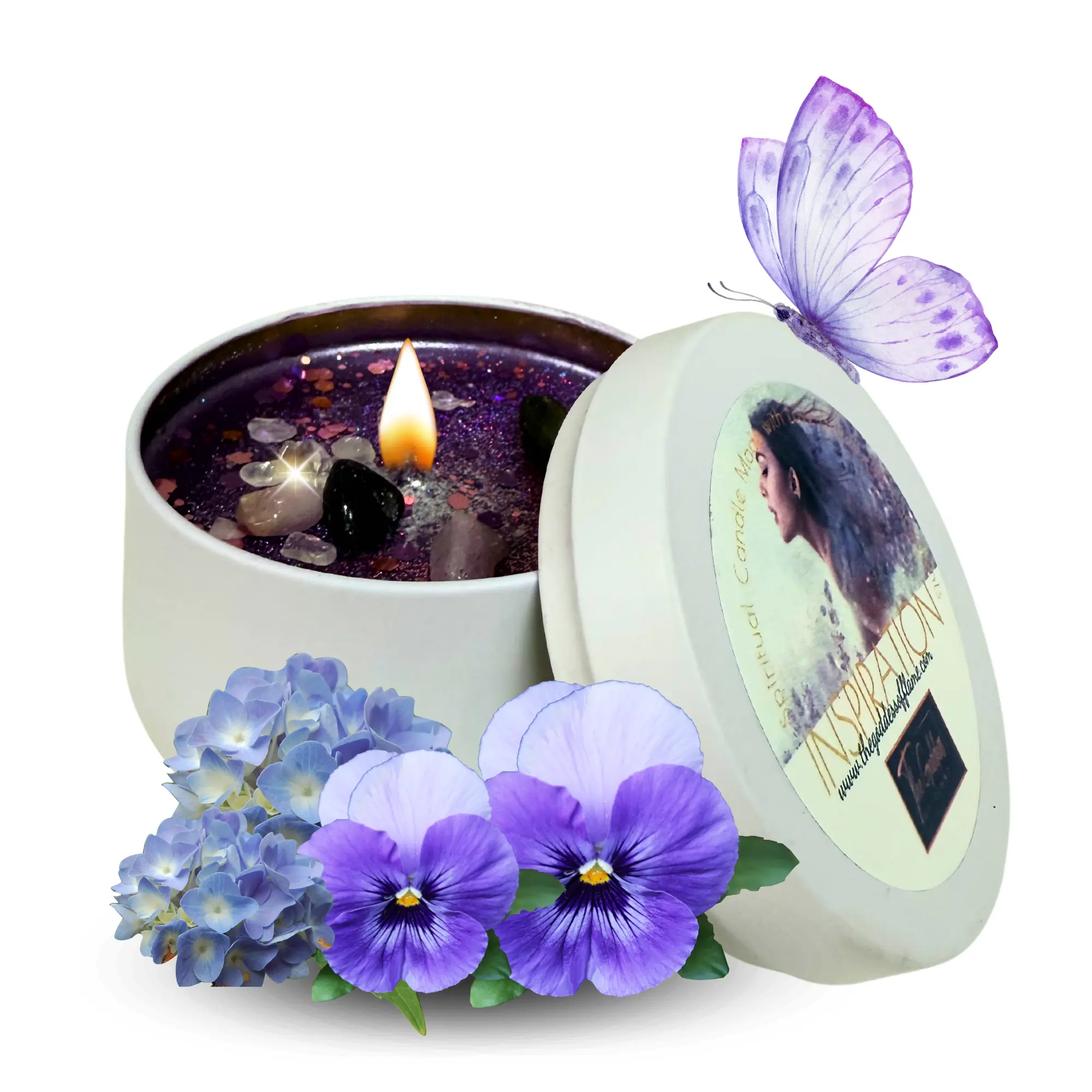 Inspiration Candle – Spiritual Candle for Motivation, Focus & Positive Energy