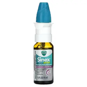 Vicks Sinex Severe, Moisturizing Ultra Fine Mist, 0.5 fl oz (15 ml)