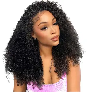 Auvzy Half Wig Synthetic Hair 3 In 1 Curly Half Wig With Adjustable Drawstring Seamless Flip For Beginner Friendly Water Wave For Black Women