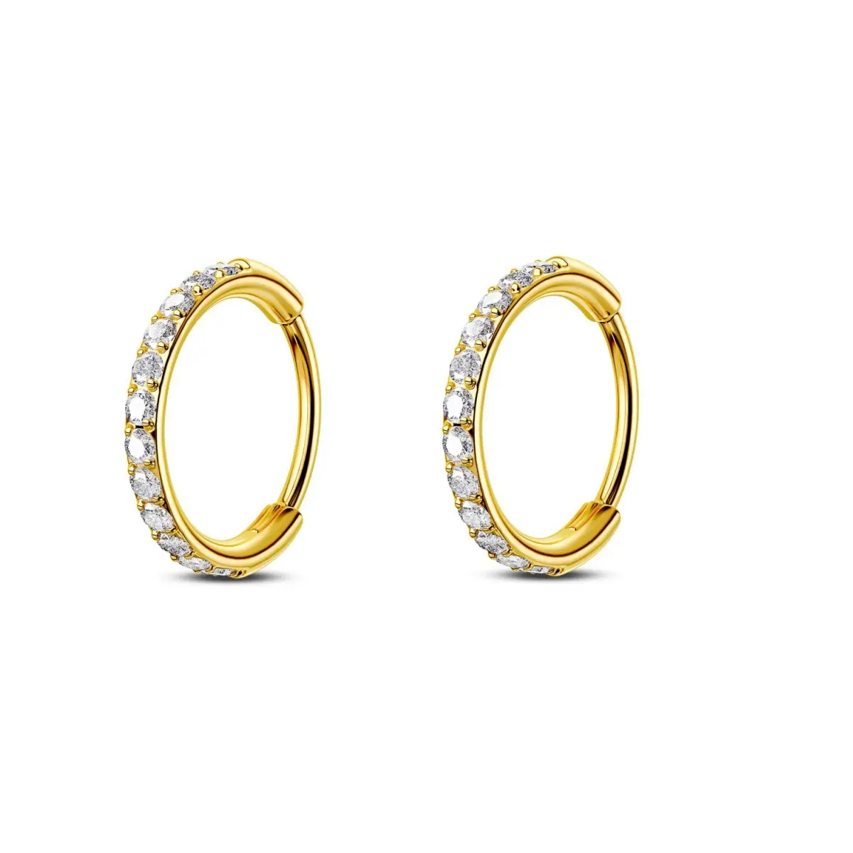 2Pcs Gold 