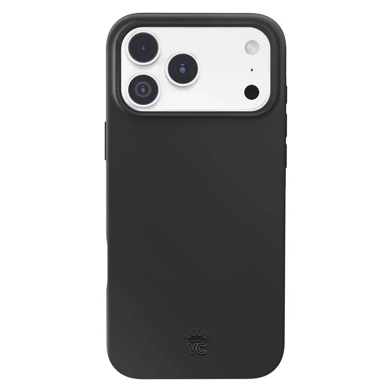 Velvet Caviar Just Black Smartphone Case - Cute, Shockproof, Drop-Protection Cellphone Cover with Dustproof, Magnetic Snap, MagSafe-Fit Features, Protector Accessory for iPhone 18 Series, 17, 16, 15
