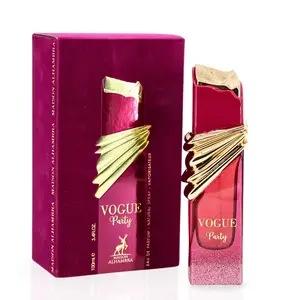 Vogue Party Eau De Parfum Spray 100ML (3.4 OZ) By Maison Alhambra | Long Lasting, Sweet, Floral, Inviting.