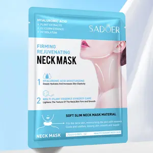 30PCS/20PCS/10PCSADOER Hydrating Neck Mask with Hyaluronic Acid - Soft & Refreshing Neck Care Mask