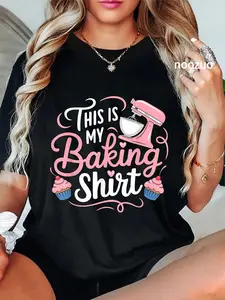 100% Cotton Baker This is my Baking T-Shirt Magical and Funny Baker Gifts