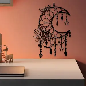 1 piece of Gothic metal wall art, Gothic statue mural, suitable for office walls, Halloween decoration, modern home decoration, ideal gift for Gothic enthusiasts, rust-proof metal