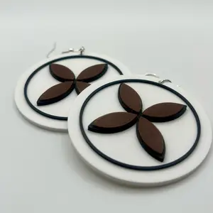 Pua Earrings - Single Pair - Any Color Combo, Lightweight Floral Petal Design, Comfortable Everyday Wear, Island Vibes Jewelry