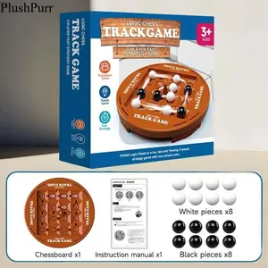 Kids Interactive Logic Track Chess Board Game – 2 Player Battle Educational Toy for Brain Training & Focus Improvement, Ideal Birthday & Holiday Gift for Children, Fun, Critical Thinking