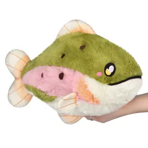 Mini Squishable Rainbow Trout Plush Toy