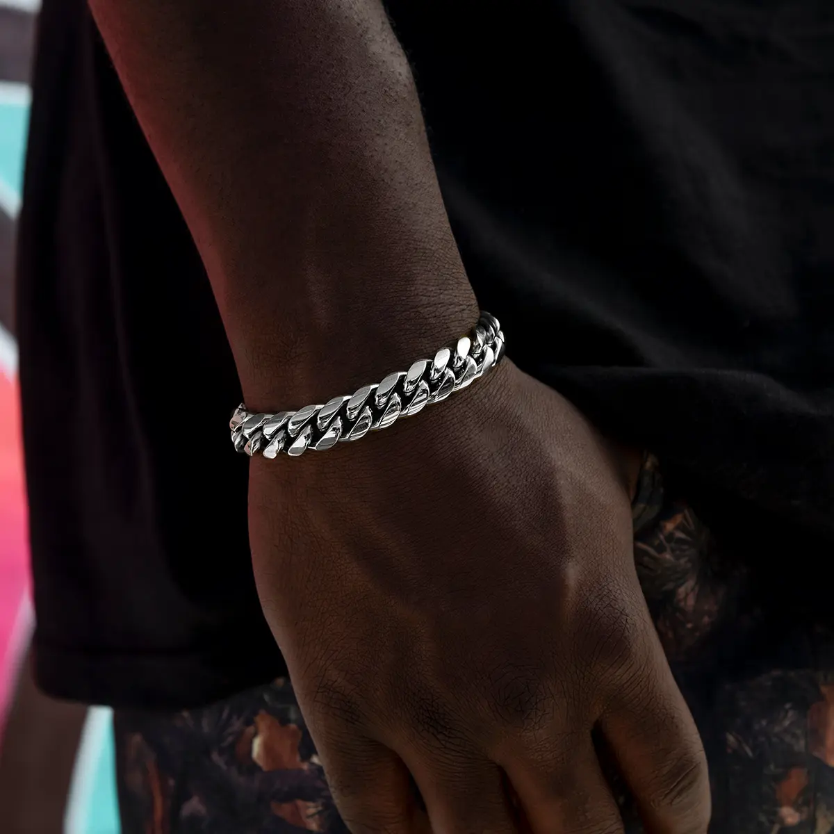 GLD Signature Cuban Link Bracelet in White Gold - 12mm  - Perfect Gift #tiktokshopsummersale