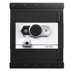 Three-lock safe, measuring 20.4 ″ * 16.5″ * 14.1 ″, suitable for home and office use, large steel digital safe equipped with a digital lock. (High end and high-quality)