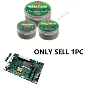 High Temperature Solder Paste 217℃, Sn99% Ag0.3% Cu0.7%, for Ic/pcb/bga/smd Repair, No Clean Needed, Includes Tool Shovel, Welding Repair Materials
