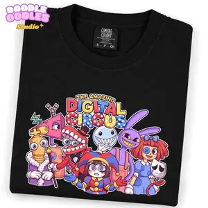 The Amazing Digital Circus Shirt,  TADC Characters Graphic Tee