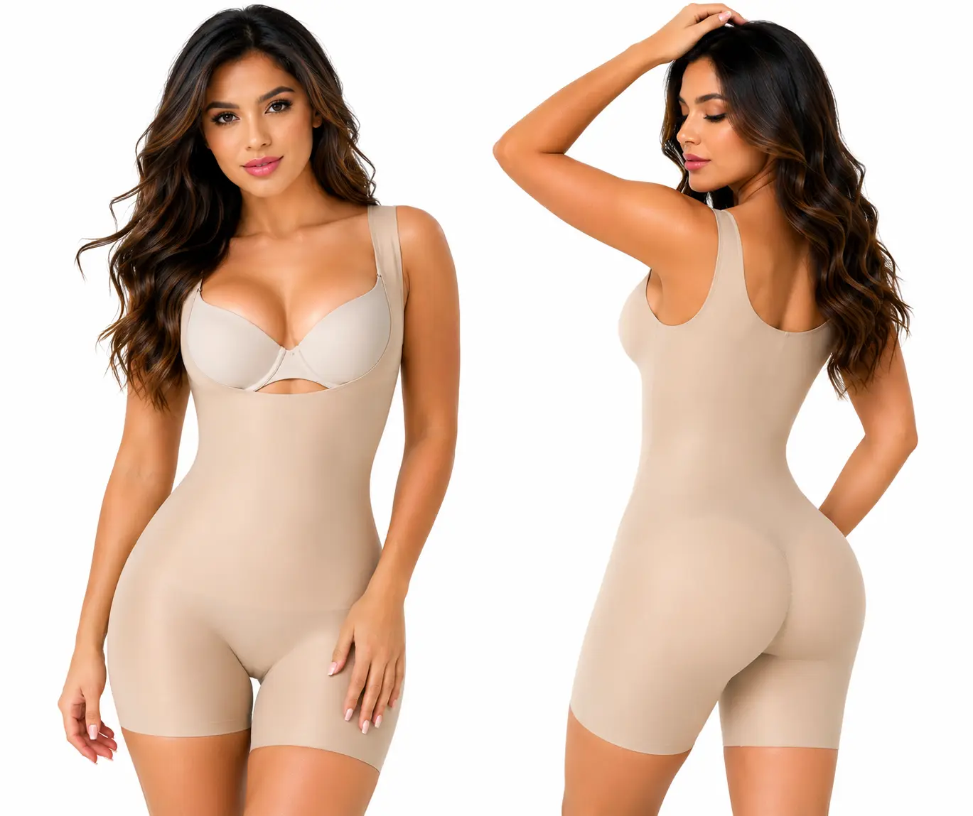 Seamless Everyday Shaper Short | Medium Compression | Invisible Under Clothes Fit Fabric