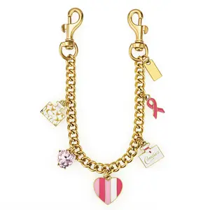 Chain Charm for Handbag, Purse Wallet &Pants Chain Jean Chains, Vintage Bag Strap Chains Extender