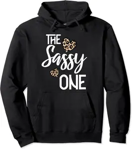 Girls Trip THE SASSY ONE Matching Shirts Best Friend Party Pullover Hoodie - Jamespatric Shop 26B099QBVR7S
