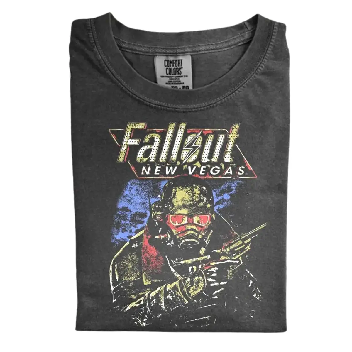 The Fallout New Vegas Shirts Game For Merch Gift For Men Gift Women Crew Neck T-Shirt Trending T- Trendy Cotton Tee Men & Women