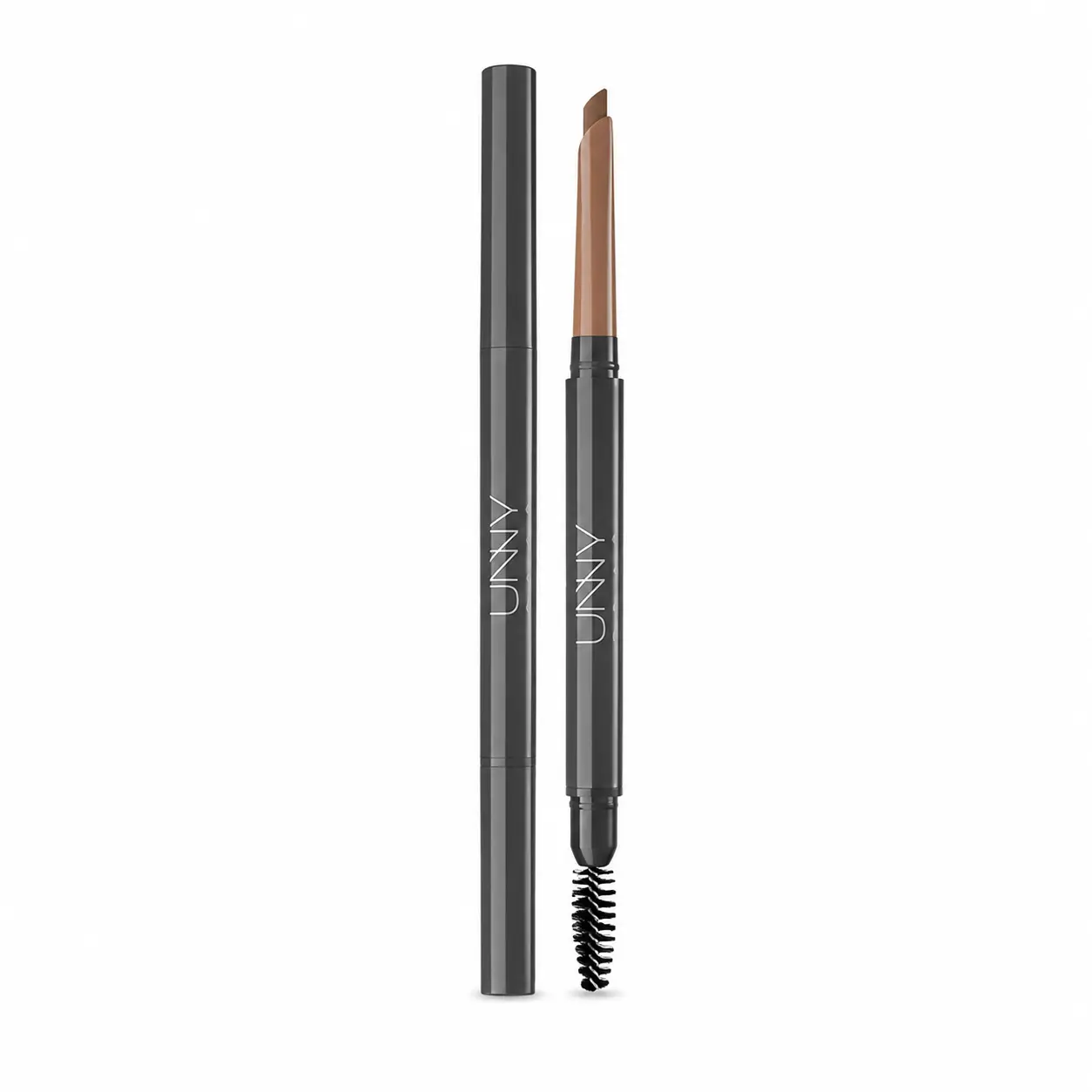 UNNY CLUB Angled Brow Pencil - Soft Matte Eyebrow Pencil with Slanted Tip for Filling, Shaping, Defining Natural-Looking Brows