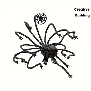 Movie Series 447PCS Space Sentinel Robot MOC Building Blocks Octopus Robot Model DIY Assembly Creative Christmas Gift Birthday Gift New Year Gift