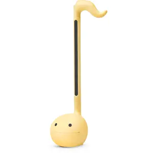 Otamatone Regular Colors [Butter] - Japanese Musical Instrument Electronic Synthesizer - Maywa Denki Studio - Fun Gift for Children, Teens, Adults